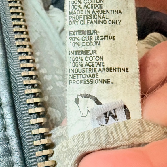 DOMA Bomber Jacket Genuine Leather XS Black - Picture 5 of 5